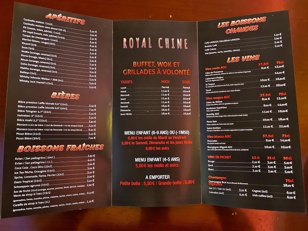 Royal Chine, restaurant asiatique - Menu Image 2